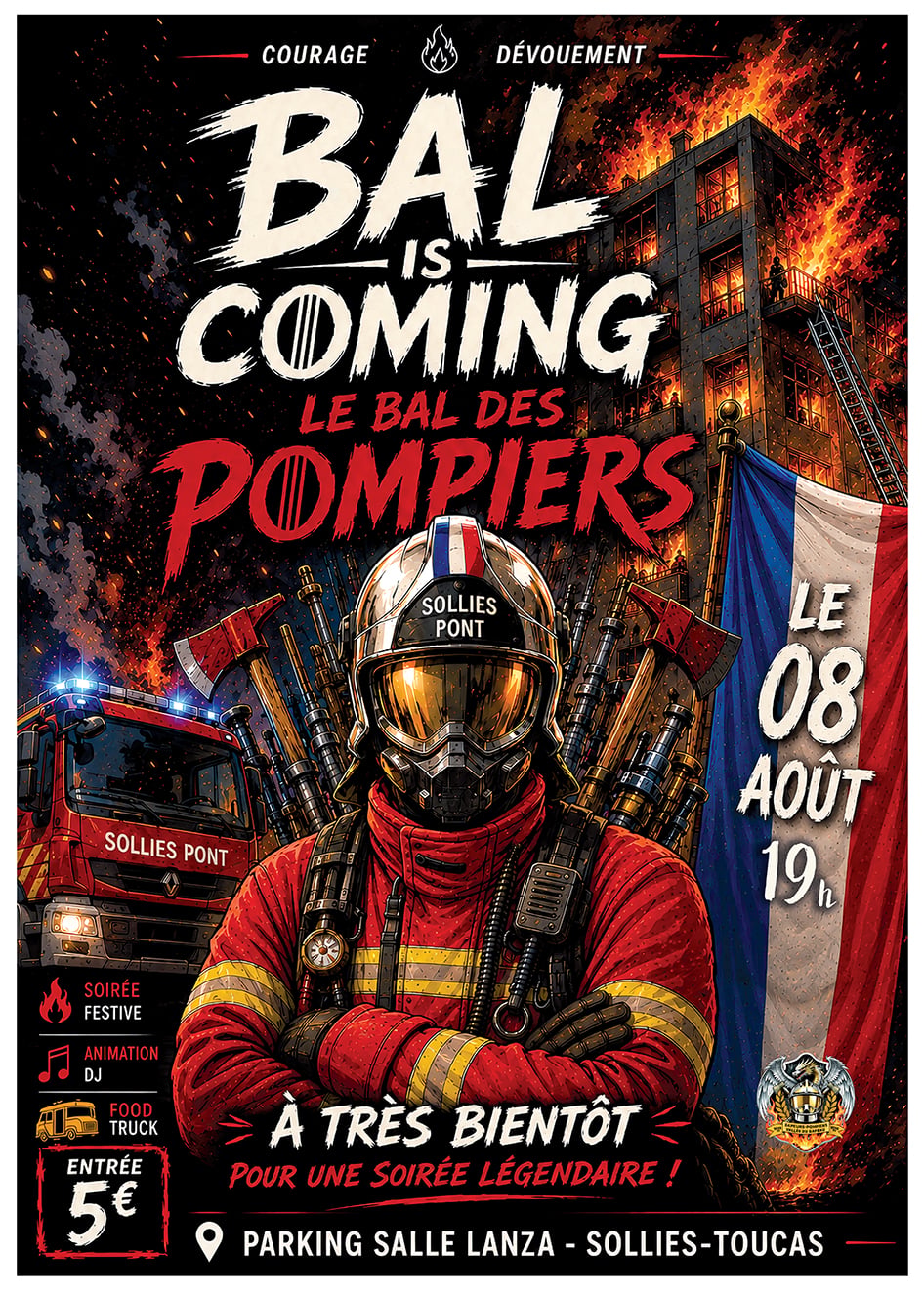 Le bal des pompiers