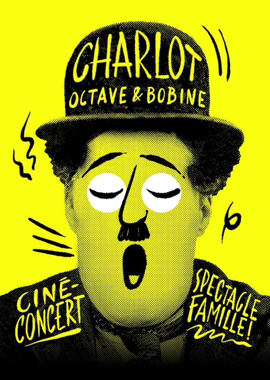 Les Toiles du Sud : Ciné-concert « Charlot, Octave et Bobine 2 »