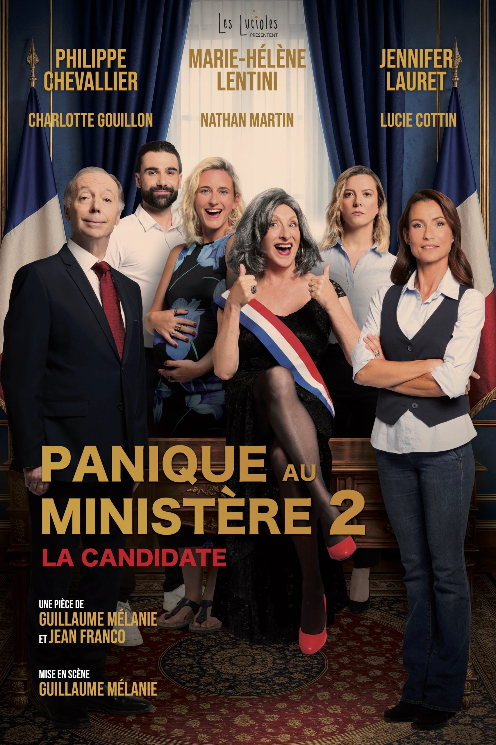 Panique au ministère 2 – Théâtre Galli – 21h30